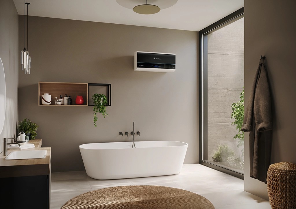 Máy nước nóng gián tiếp Ariston SLIM3 30 TOP WIFI VN